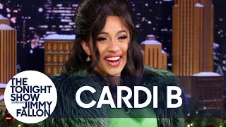 Jimmy Interviews Cardi B [upl. by Hoenack]