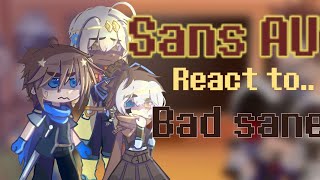 Sans AUs react to Bad GuysSanses  Part 1 [upl. by Ariadne10]