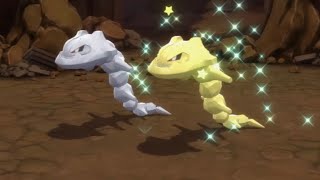 Shiny Steelix in Pokémon Shining Pearl After 924 Encounters Full Odds [upl. by Lilybelle976]