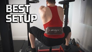 The Best Belt Squat Setup Easy DIY [upl. by Htebaras771]