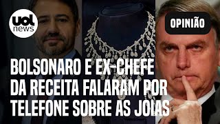 Bolsonaro e exchefe da Receita conversaram por telefone sobre liberação de joias da Arábia [upl. by Osnola]