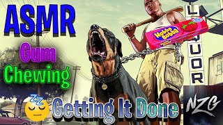 ASMR Grand Theft Auto 5 Getting It Done  Whisper 💤  Gum Chewing 🍬 relaxing 😴 [upl. by Straus]