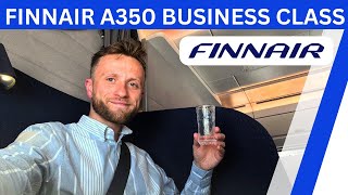 Finnair’s INCREDIBLE A350 Business Class  The BEST in Europe [upl. by Steddman]