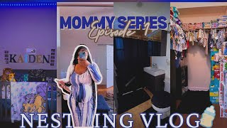 Nesting Vlog 🏠  Organizing Baby Closet  New Home Decor amp More [upl. by Tracee]