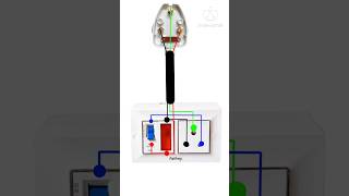 MCB Socket indicator wiringshortsshortsfeedelectricalwiringtecnicelectricalinstallationdaigram [upl. by Kreis]