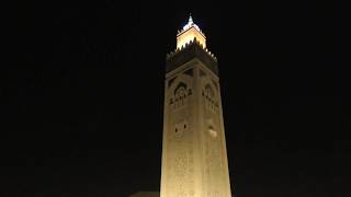 Azan from Hassan II Mosque  مسجد الحسن الثاني in Casablanca Morocco 3 Fajr [upl. by Ailliw320]