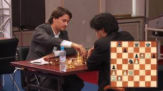 Tal Memorial 2012 Round 6 A Morozevich  H Nakamura [upl. by Rowen452]