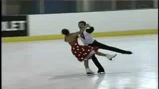 TenFox  Lake Placid Ice Dance Championships 2008  Rebekah and Joel SchneiderFarris [upl. by Latreece82]