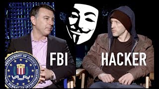 What Happens When Hacker From Anonymous Meets FBI Agent In Interview [upl. by Weidman]