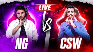 NG 2 VS CSW 2 VS NL 2 😘 BEST OF 3 😍 200  MATCH 🔴 nonstopgaming classy cswlive [upl. by Hsekar30]