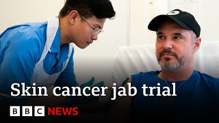 First ‘personalised’ melanoma skin cancer vaccine trial under way in UK  BBC News [upl. by Lennod256]