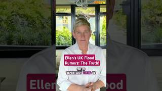 Ellen DeGeneres Shuts Down Flood Rumors About Her UK Escape After Trump [upl. by Celina]