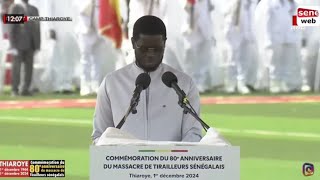 Le discours mémorable de Diomaye devant des officiels Africains et Français [upl. by Iba]