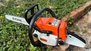 1811  STIHL 024AV  Máy Cưa Xích Đức Hàng Nhật Bãi  Máy 42cc Chuyên Khai Thác  0362 820 840 [upl. by Lladnarc]