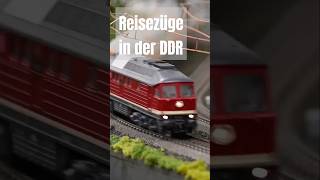 Reisezüge in der DDR  dr ddr br132 br243 städteexpress märklin roco sachsenmodelle h0 [upl. by Afinom]