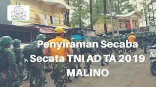 Penyiraman SECABA dan SECATA TA 2019 RINDAM XIV HSN  Lapangan Tembak Malino [upl. by Anitra14]