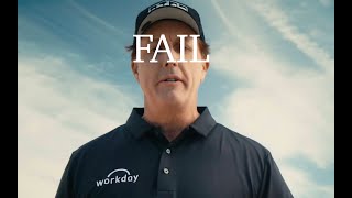 Ozzy Man Reviews Workday Commercial quotThe Holequot featuring Phil Mickelson [upl. by Eecrad330]