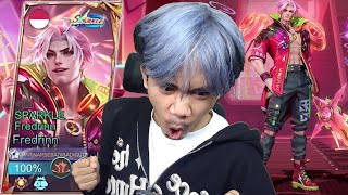 REVIEW SKIN ALL STAR FREDRINN DENGAN KEKUATAN RAMBUT BARU  Mobile legends [upl. by Hart197]