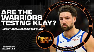 The Warriors are TESTING Klay Thompson Will this change the future  The Stephen A Smith Show [upl. by Comptom]