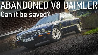 £700 Abandoned Daimler V8  What Could Go Wrong [upl. by Ahseihs]