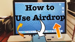 How to AIRDROP Transfer PhotosVideos from iPhone to Macbook amp Vice Versa STEP BY STEP [upl. by Darmit]