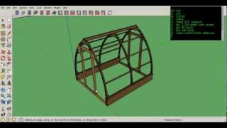 Gothic Arch Greenhouse Plan Tutorial 6  Construction [upl. by Llegna450]