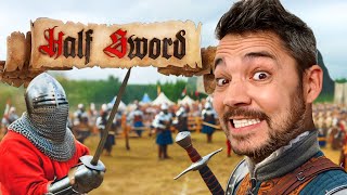 🪓 EL JUEGO MÁS BRUTAL de peleas medievales HALF SWORD [upl. by Grenier]