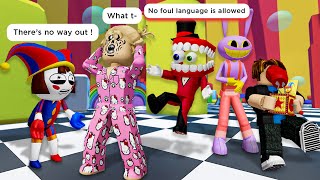 THE AMAZING DIGITAL CIRCUS 1 POMNI amp JAX DOOR FINDING 🤡 Roblox Brookhaven 🏡 RP  Funny Moments [upl. by Aihn]