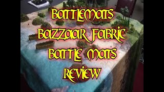 Battlemat Bazzaar Fabric mat review [upl. by Flemming]