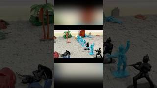 Army Men Battlefield Blues Clash Of Cerulean Conquest stopmotion armymen short shortsvideo [upl. by Halima]