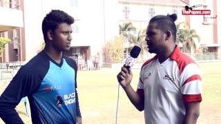 Avishka Fernando  St Sebastians College 1st XI Captain 201516 [upl. by Kerwin46]