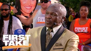 Floyd Mayweather Sr not concerned about son fighting Conor McGregor  First Take  ESPN [upl. by Idnac]