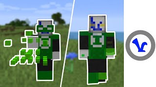 Green Lantern  In Minecraft [upl. by Gussie]