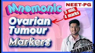 Ovarian tumour markers  Best mnemonic [upl. by Mercy]