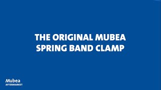 The original Mubea spring band clamp  the better hose clamp [upl. by Ernst]