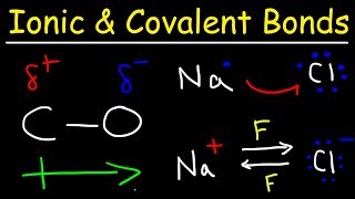 Ionic Bonds Polar Covalent Bonds and Nonpolar Covalent Bonds [upl. by Trueman]