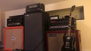 Sunn Model T amp Sovtek Mig 50 DoomDrone [upl. by Ymmac]