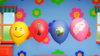 Binkie TV  Color Balloons Fun For Kids [upl. by End835]