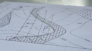 Geology for Engineers Geological Maps 2 Draw a Geological Cross Section with Dipping Layer [upl. by Dazhehs]