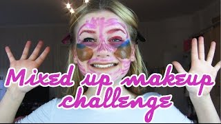 💄Mixed up makeup challenge💄 [upl. by Questa]