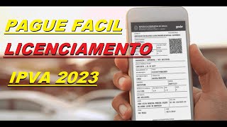 COMO PAGAR O LICENCIAMENTO IPVA 2023 MG RJ ES [upl. by Russon]