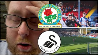 Blackburn Rovers 10 Swansea City  ANOTHER SHOCKING AWAY PERFORMANCE  Match Vlog 133 [upl. by Quintie718]