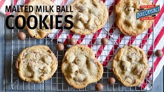 How to Make Malted Milk Ball Cookies [upl. by Ahsoem521]