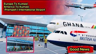 great AmɛricaƐurope Prempeh 1 International airport ready for all international flights to Kumasi [upl. by Andonis650]