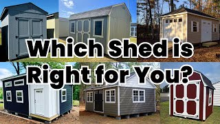 Six Shed Series  Which is right for you [upl. by Aserret]