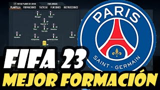 La mejor Formacion para el PSG Fifa 23 ✔️ [upl. by Zampardi]