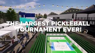 The 2023 Biofreeze USA Pickleball National Championships Rendering [upl. by Herbie]