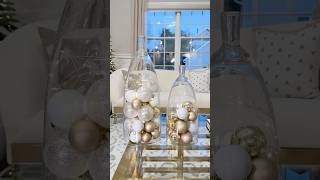 Cloche styling for the holidays christmas holidaydecor merrychristmas diy christmasdecor home [upl. by Novyert544]