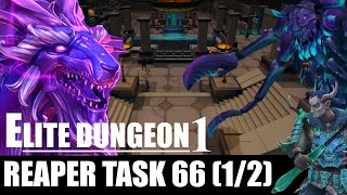 Runescape 3  Reaper Task 66  Seiryu Elite Dungeon 1 12 [upl. by Eenyaj]