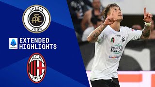 Spezia vs AC Milan Extended Highlights  Serie A  CBS Sports Golazo [upl. by Yerocaj810]